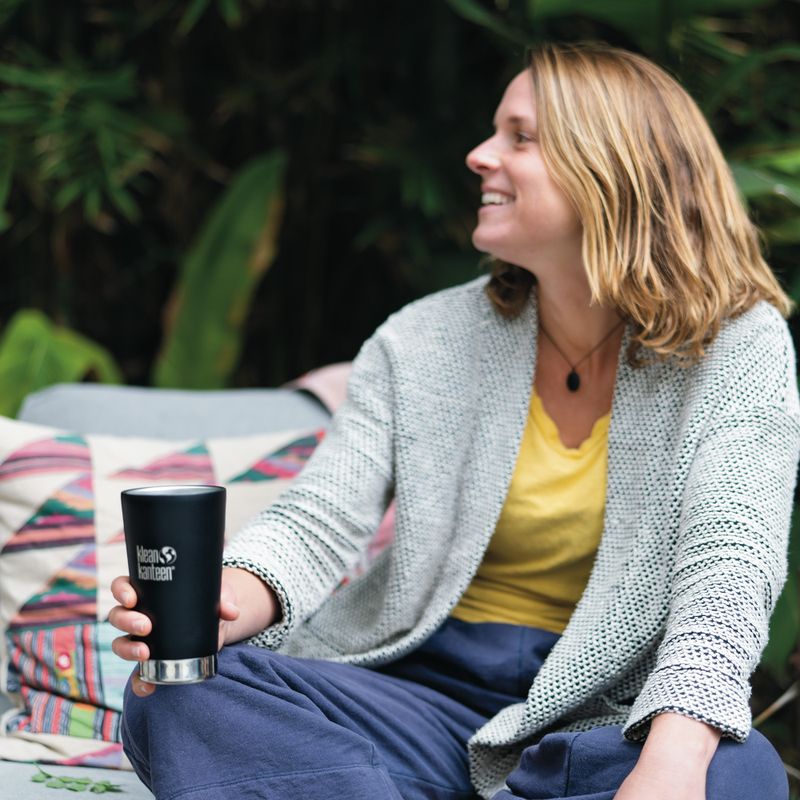 Klean Kanteen Tumbler vákuumszigetelt termikus bögre fekete 4