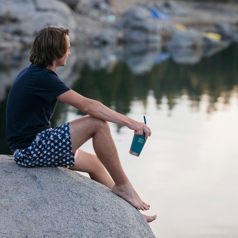 Klean Kanteen Tumbler vákuumszigetelt hőszigetelt bögre smaragd öböl 6