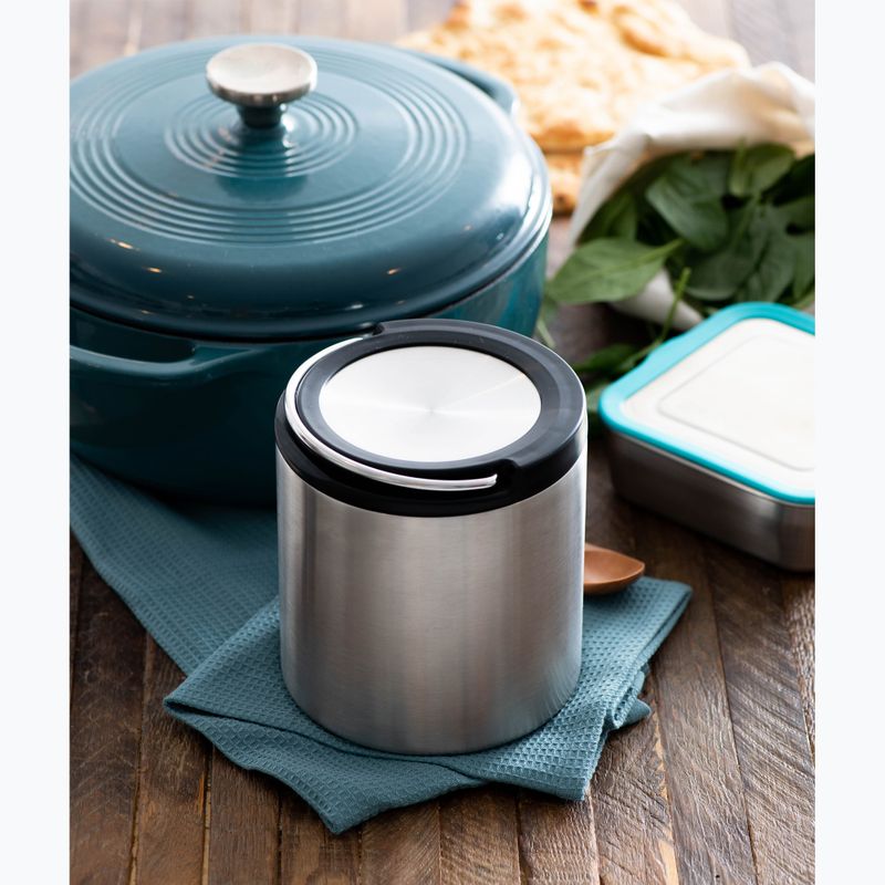 Klean Kanteen TKCanister 946 ml-es, csiszolt rozsdamentes termosz élelmiszerhez 10