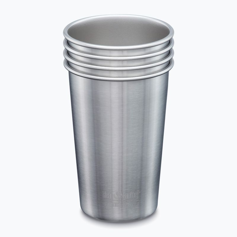 Klean Kanteen Pint Cups 4 db csiszolt rozsdamentes csésze