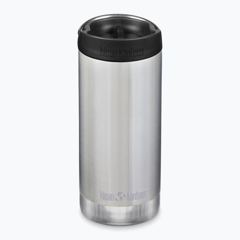 Klean Kanteen TKWide Cafe Cap 355 ml-es, csiszolt rozsdamentes acél termo bögre