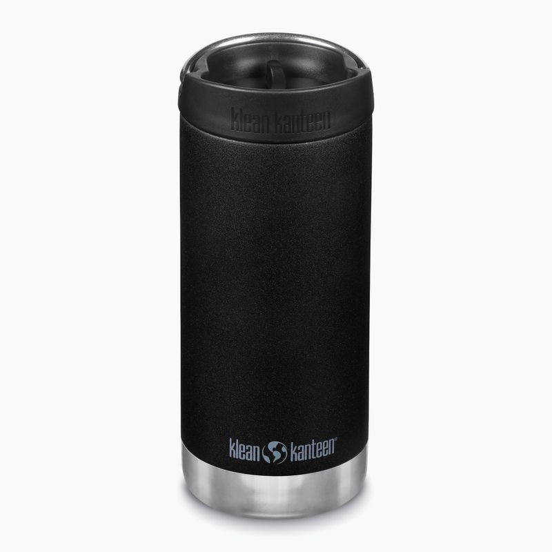 Klean Kanteen TKWide Cafe Cap termo bögre 355 ml fekete