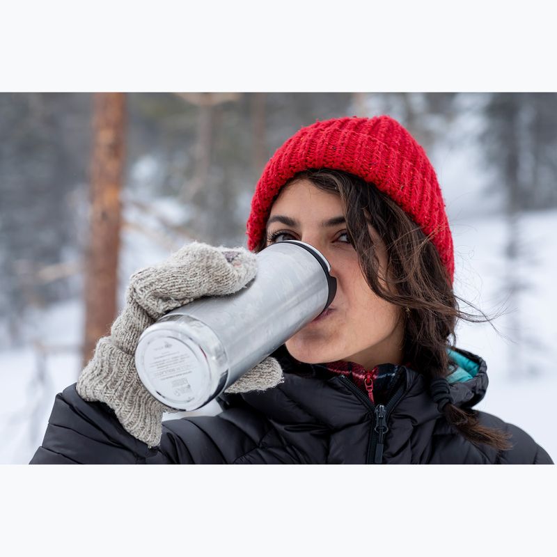 Klean Kanteen TKWide Cafe Cap 473 ml-es, szálcsiszolt rozsdamentes acél termo bögre 4