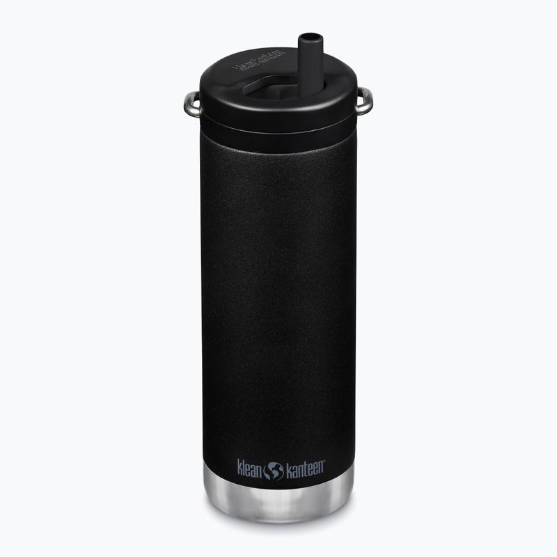 Klean Kanteen TKWide Cafe Cap termo bögre 473 ml fekete 3