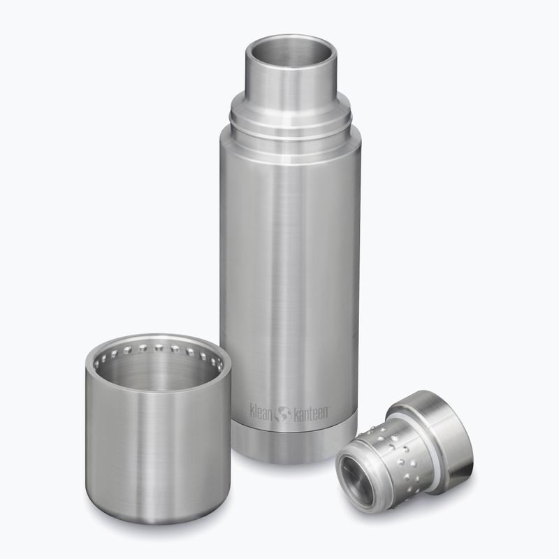 Klean Kanteen TKPro átfolyós termoszkupak 500 ml rozsdamentes, csiszolt rozsdamentes 5
