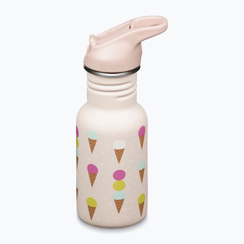 Klean Kanteen Flip Seal Sport Cap Straw 355 ml-es fagylaltos gyermek utazó palack 2