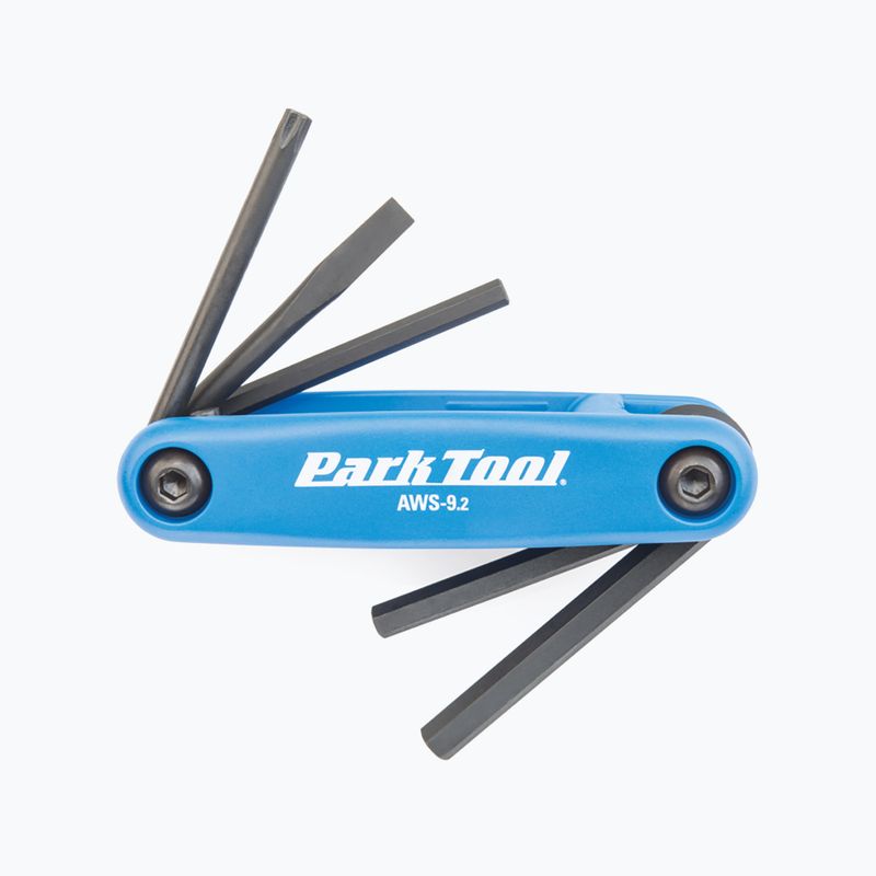 Hatlapos/csavaros csavarkulcs. Park Tool AWS-9.2 fekete/kék