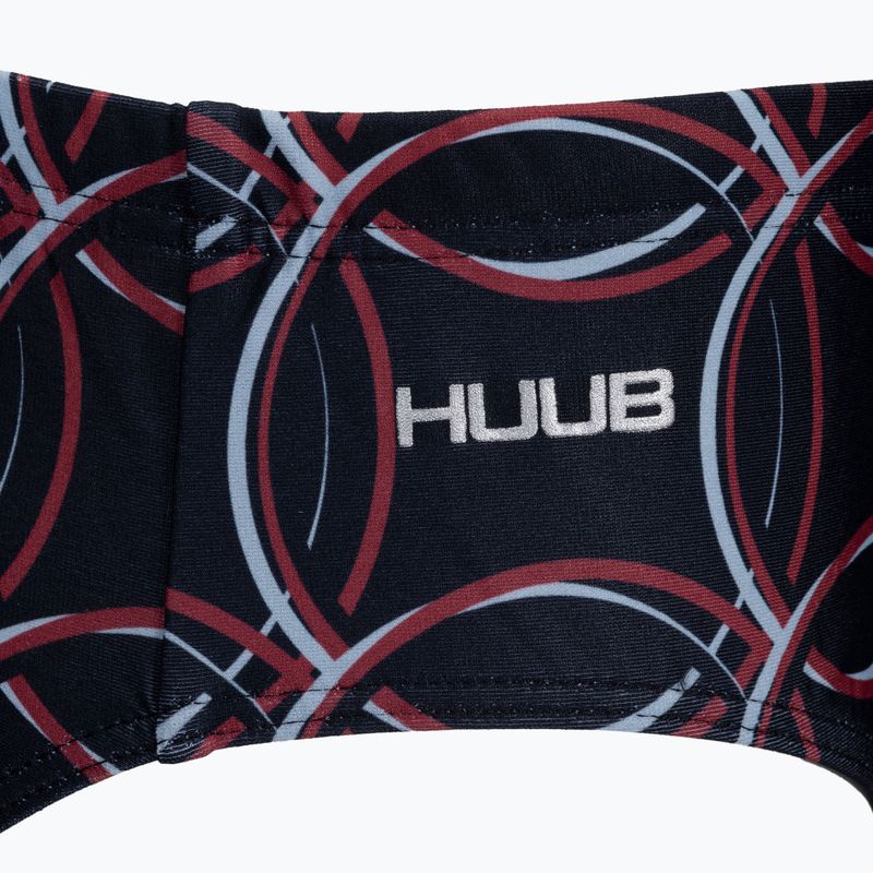 Férfi HUUB Ali Brownlee Brief úszónadrág fekete ALIBRIEFS 3