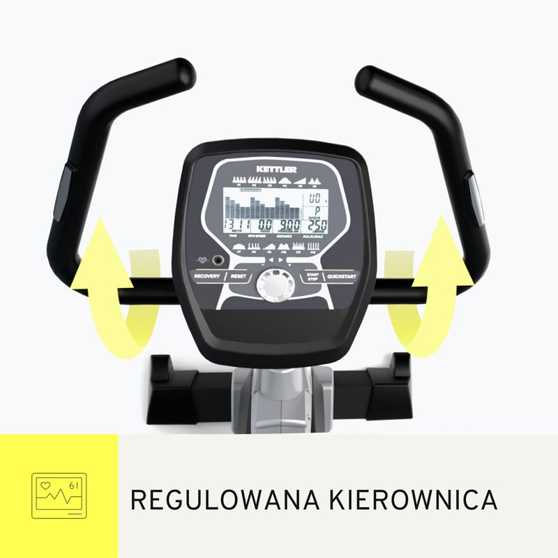 Kettler Axos Avior P Fekete HT1003-100 Álló kerékpár 4