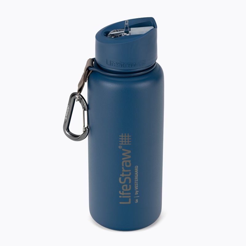 Lifestraw Go rozsdamentes acél 710ml kék utazó palack LSGOSSMB1 2