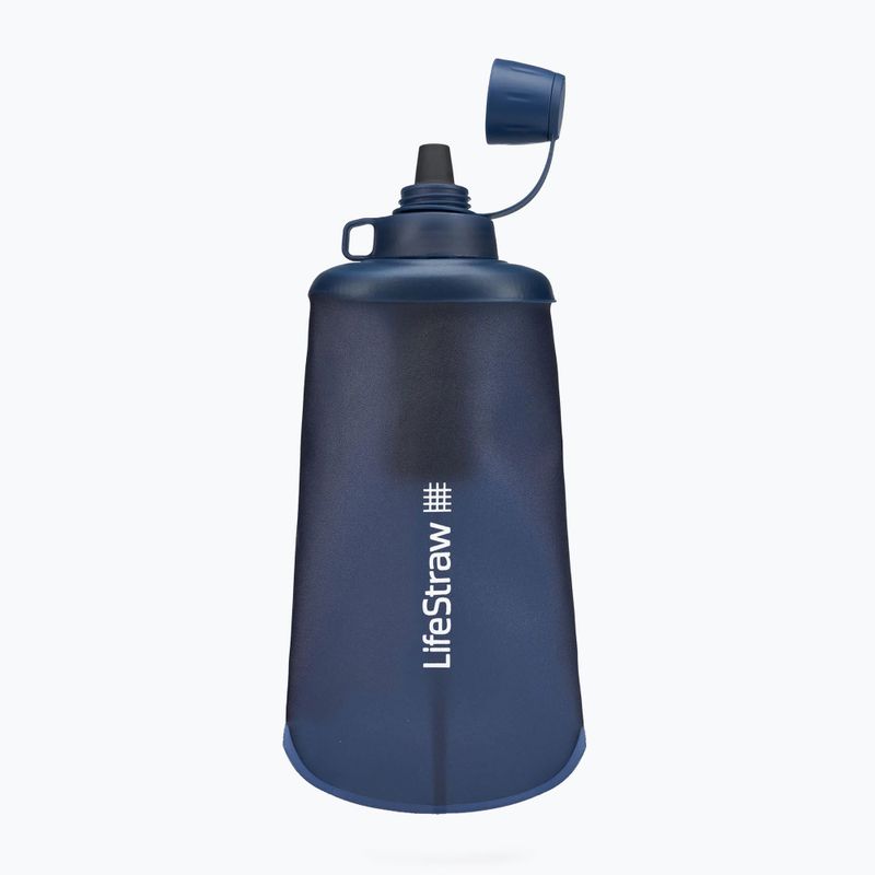Lifestraw Peak Squeeze utazópalack 650ml tengerészkék LSPSFMLMBWW 3