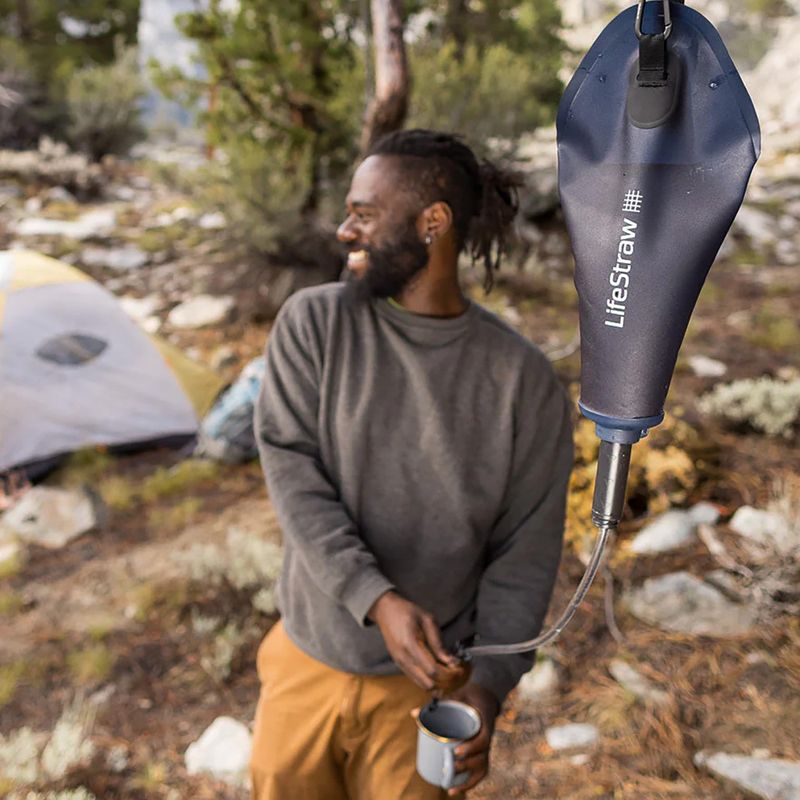 Lifestraw Peak Gravitációs zsák 3 l kék LSPSF3MBWW szűrő 5