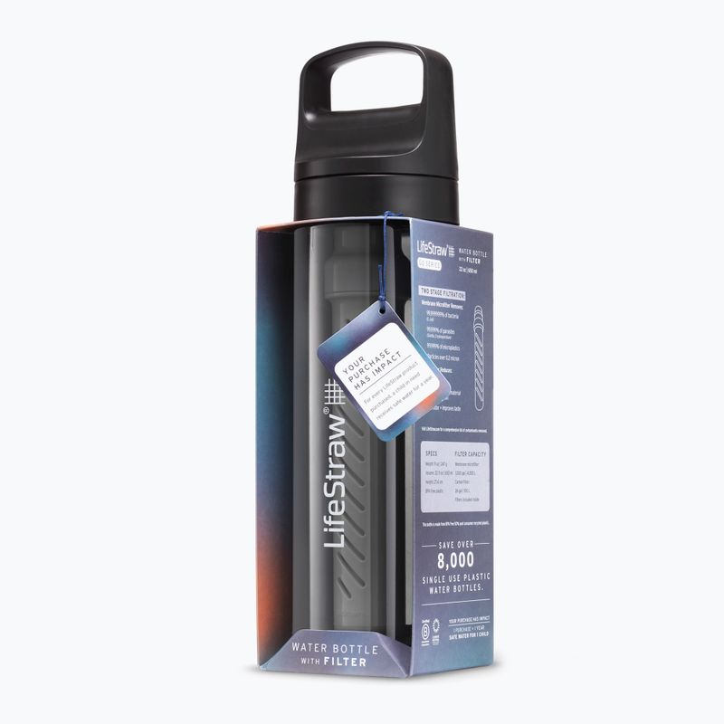 Túrapalack szűrővel Lifestraw Go 2.0 650 ml black 3