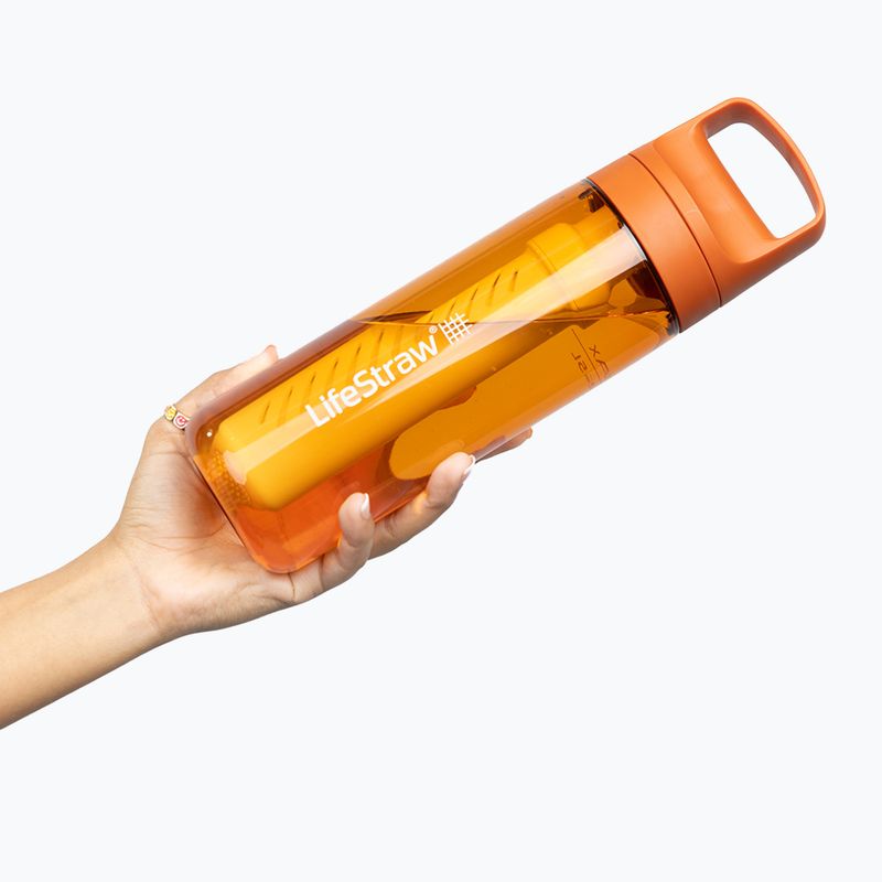 Túrapalack szűrővel Lifestraw Go 2.0 650 ml kyoto orange 3