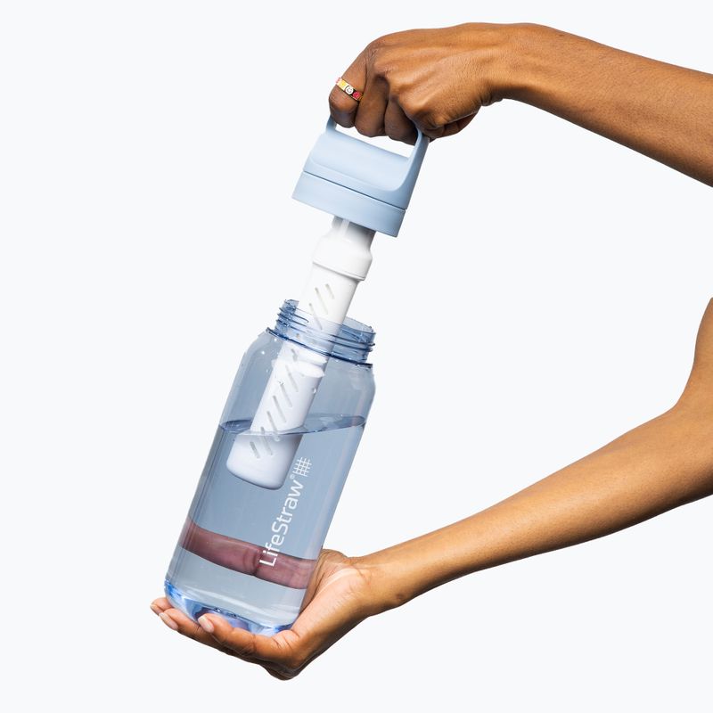 Túrapalack szűrővel Lifestraw Go 2.0 1 l icelandic blue 3