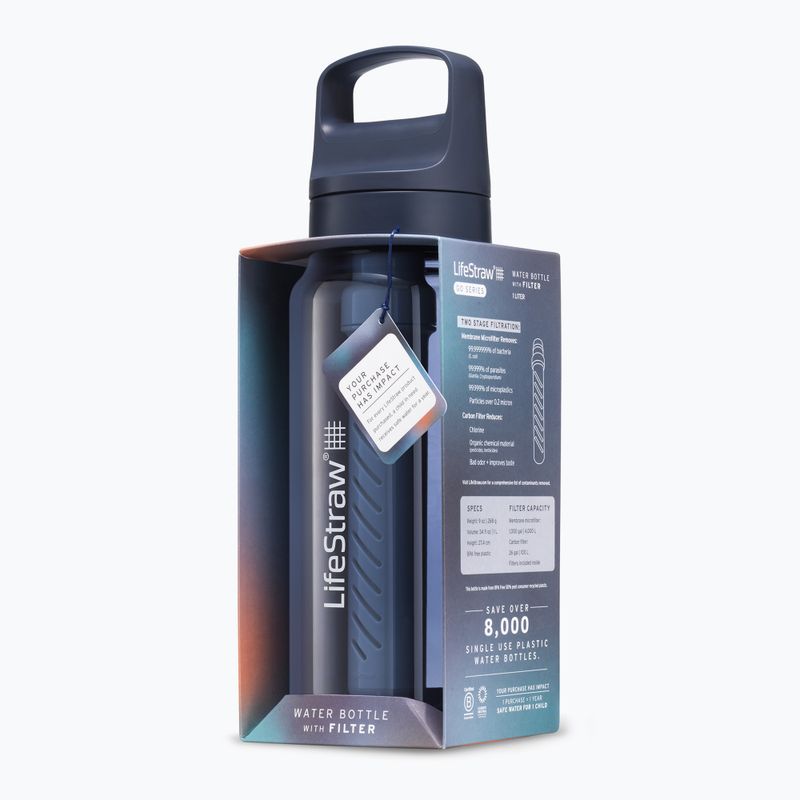 Túrapalack szűrővel Lifestraw Go 2.0 1 l aegean sea 3