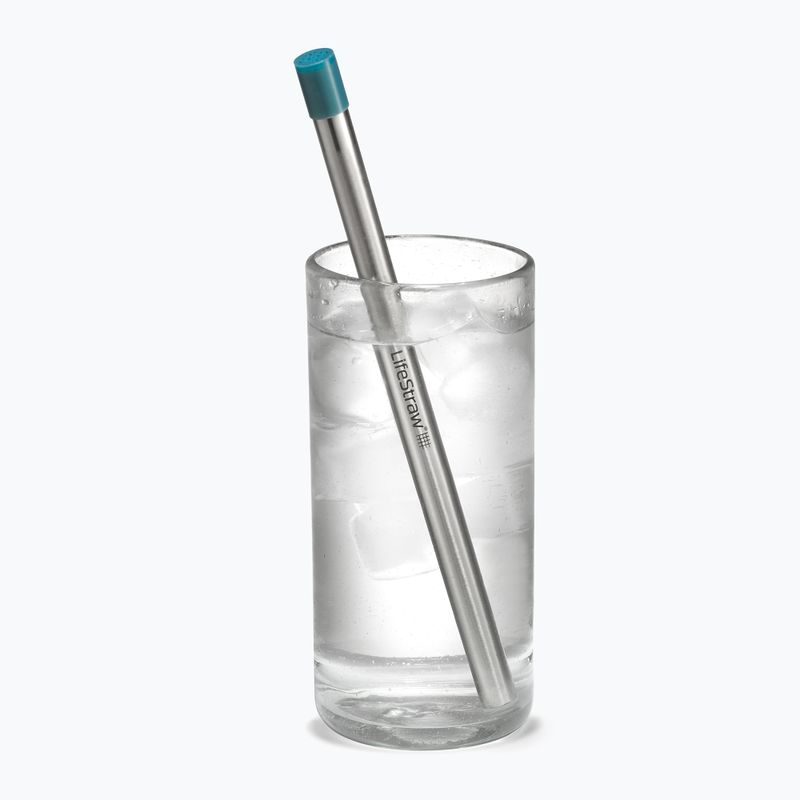 LifeStraw SIP 1-Piece Water Fitting Straw hordtáskával laguna teal
