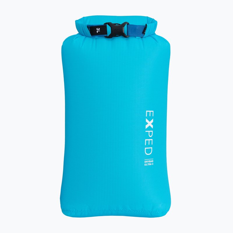 Exped Drybag Ultra 3 l vízhatlan táska, cián színben