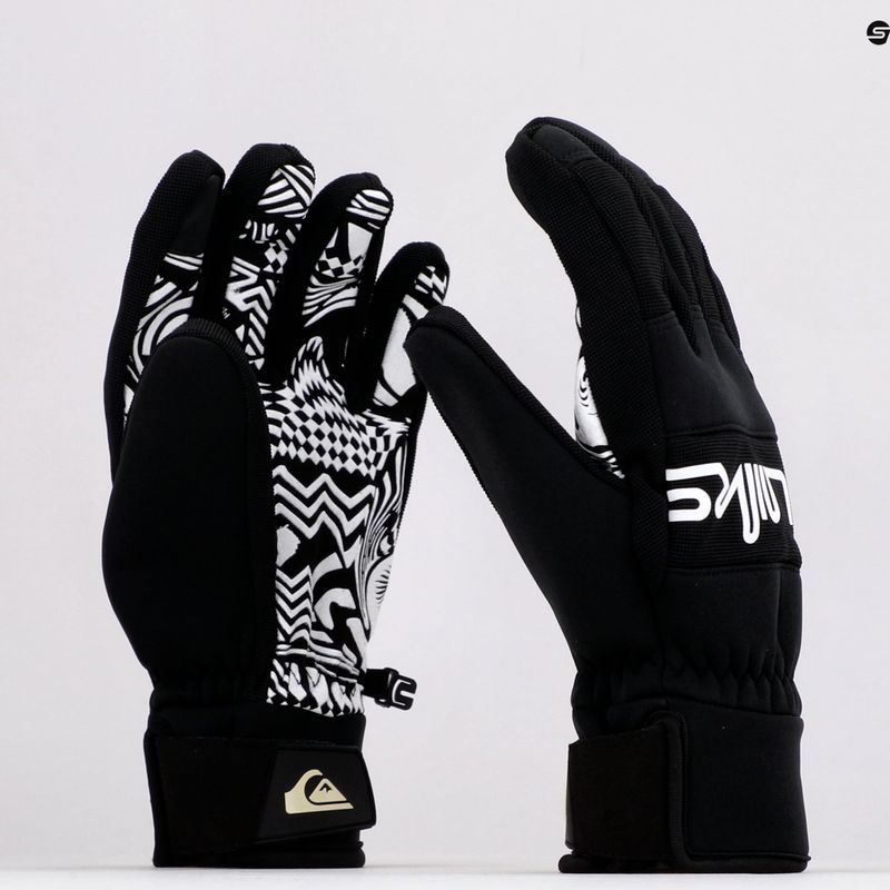 Férfi snowboard kesztyű Quiksilver Method fekete EQYHN03154 5