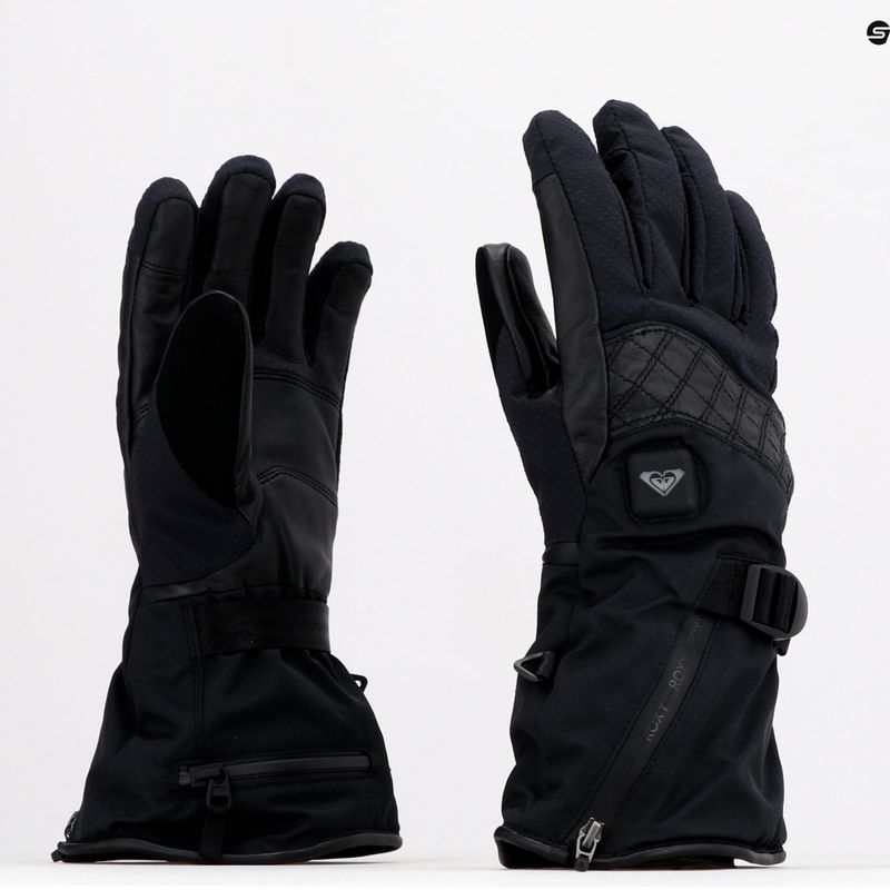 Női snowboard kesztyű ROXY Sierra Warmlink 2021 true black 9