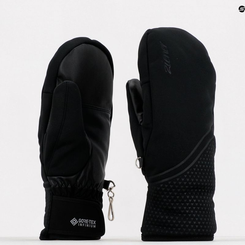 Női Snowboard Kesztyű ZIENER Kantala Gtx Inf Mitten fekete 801157.12 6