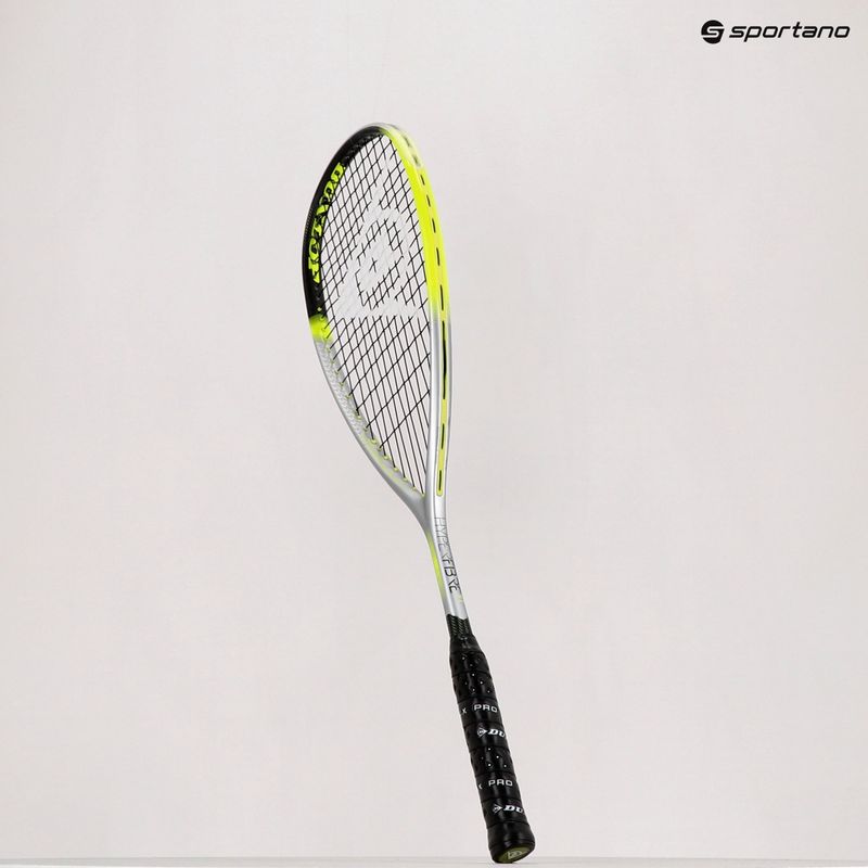 Dunlop Sq Hyperfibre Xt Revelation 125 squash ütő fekete/sárga 773305 8