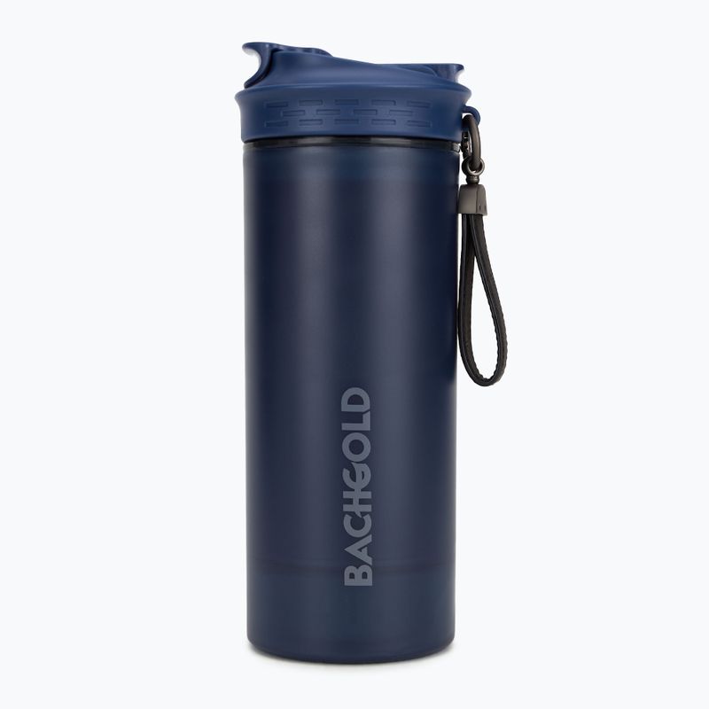 Palack szűrővel Bachgold Selfpress Waterfilter XL 800 ml kék