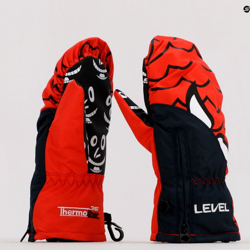 Gyermek snowboard kesztyű Level Lucky Mitt kék 4146 7