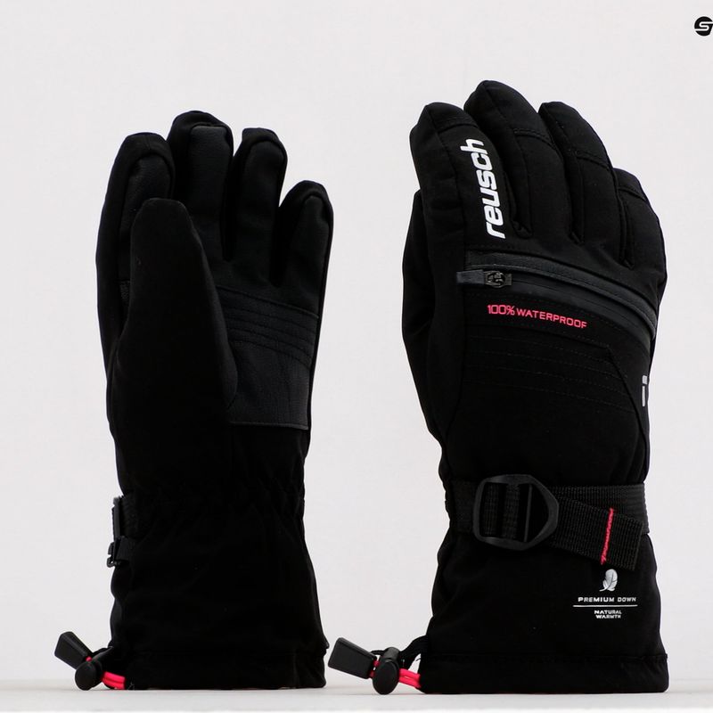Reusch Lando R-TEX XT gyermek síelő kesztyű fekete 61/61/243/7720 9