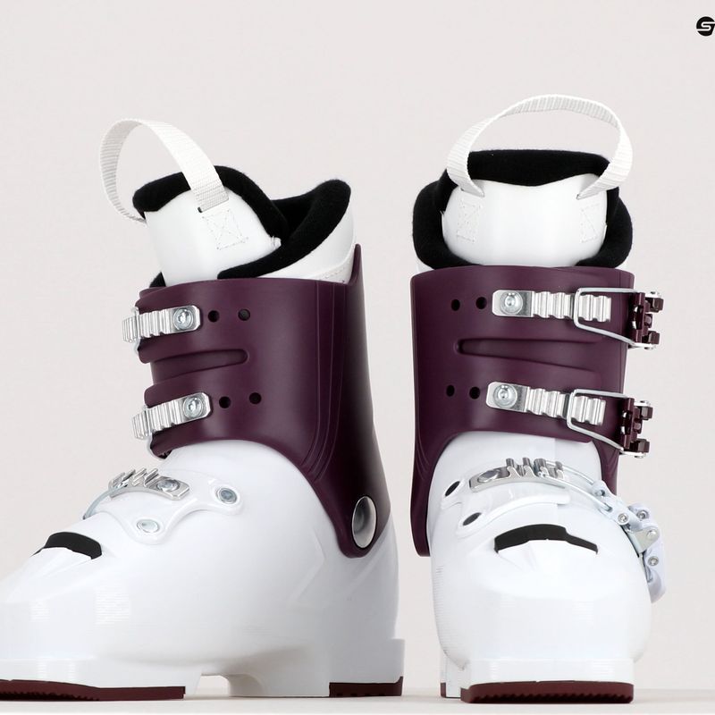 Gyermek síbakancs ATOMIC Hawx Girl 3 fehér/lila AE5025640 10