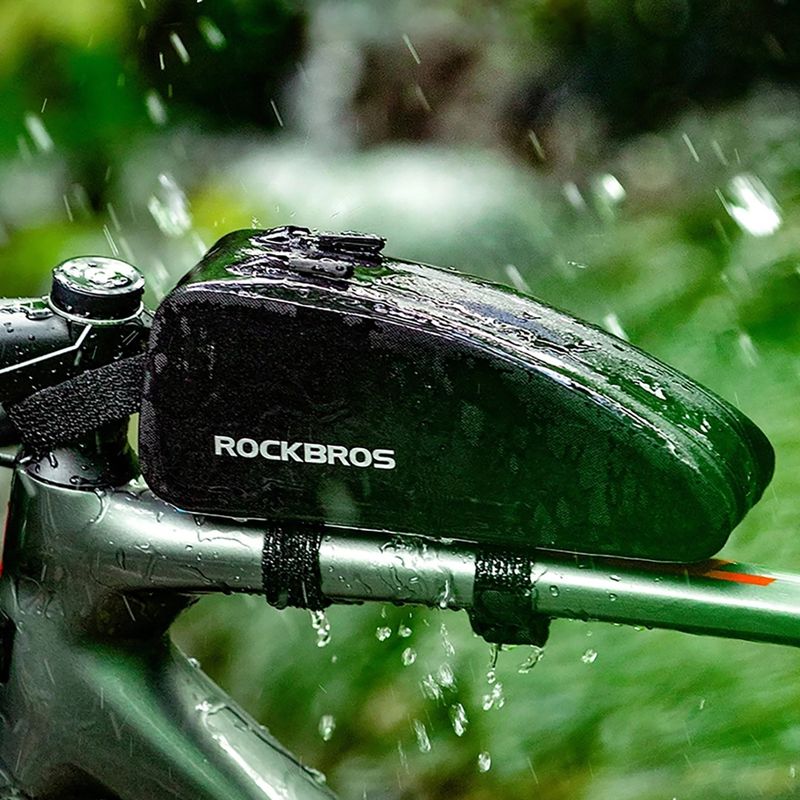 Rockbros kerékpár váz táska AS-019 1.5 l fekete 12