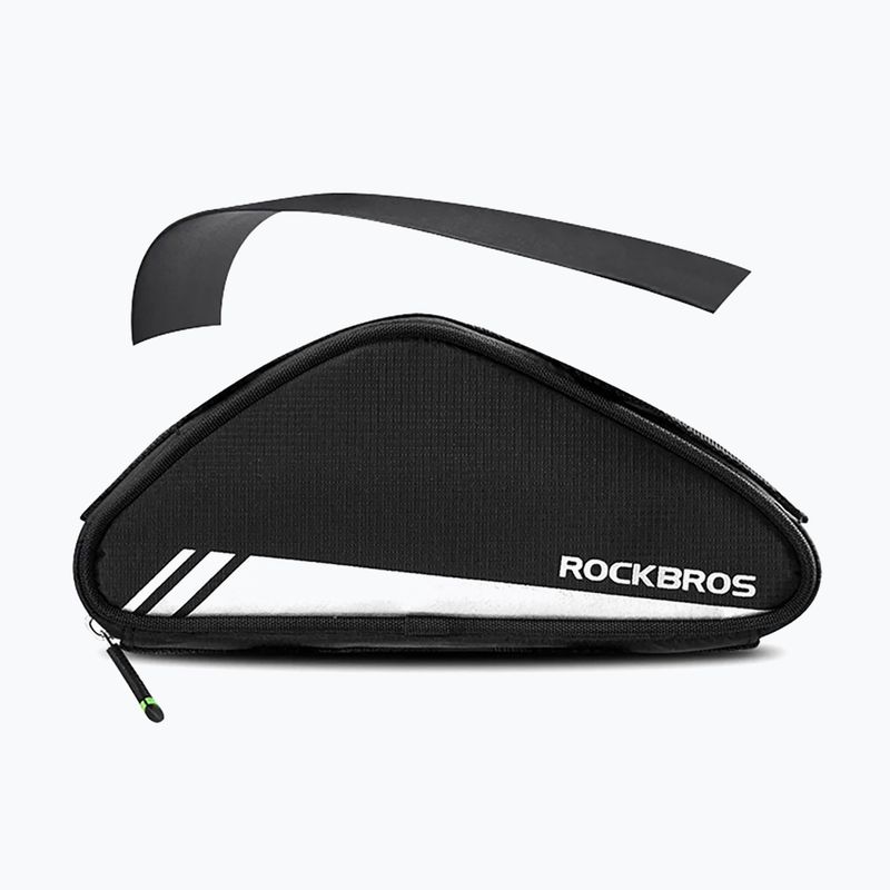 Rockbros B55-BK 0,7 l-es fekete kerékpárváz táska 3