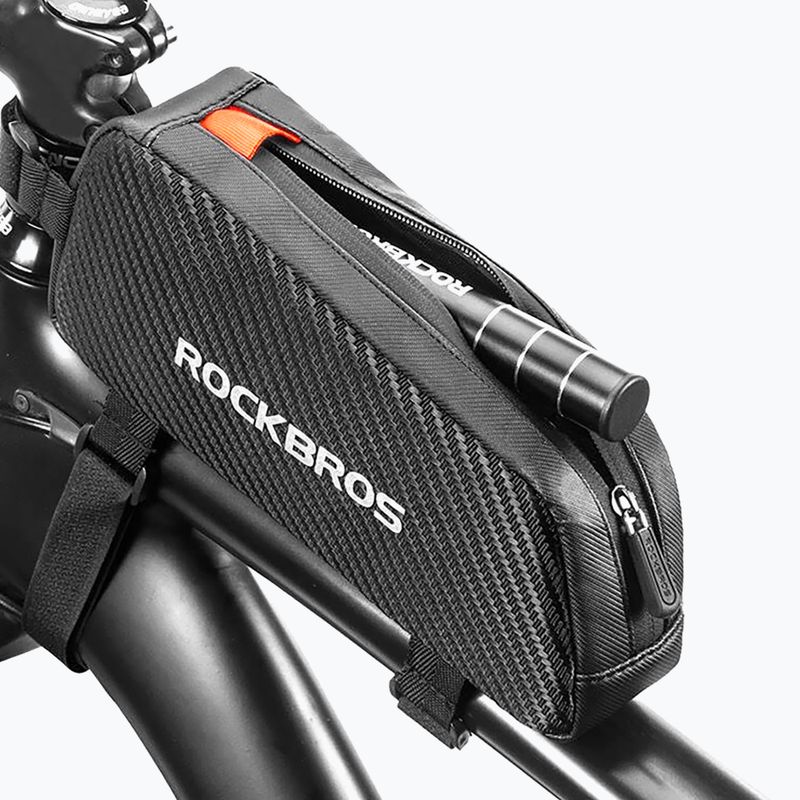 Rockbros kerékpár váz táska 1 l fekete 6