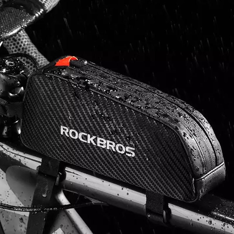 Rockbros kerékpár váz táska 1 l fekete 8