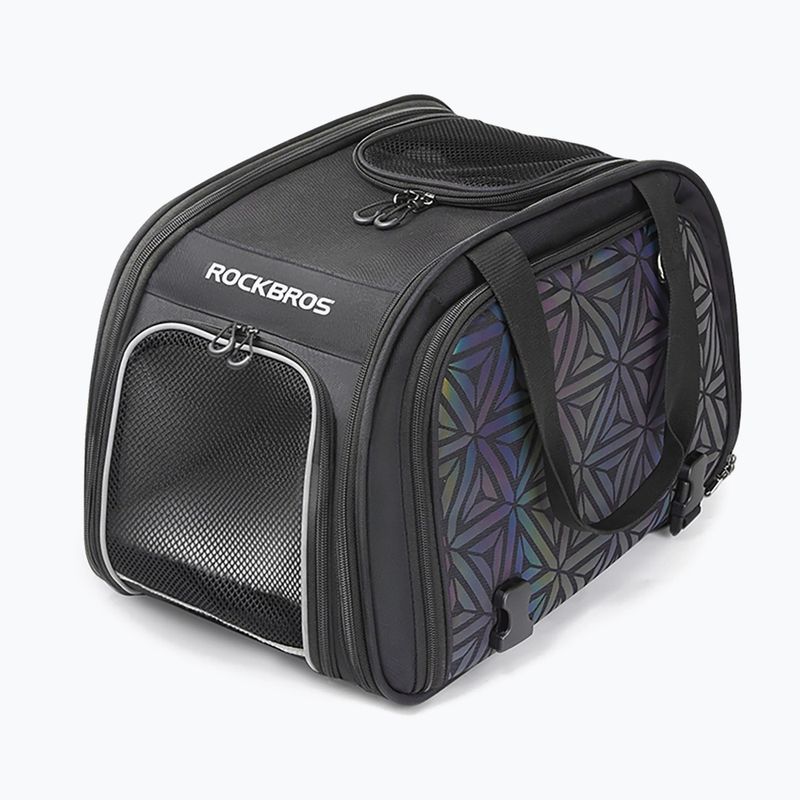 Rockbros állatszállító kerékpáros táska 30140028 25 l fekete