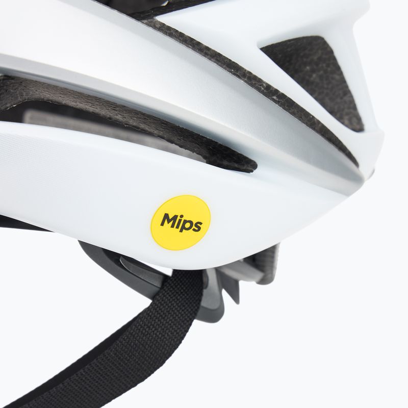 Kerékpáros sisak Giro Syntax Integrated MIPS matte white/silver 5