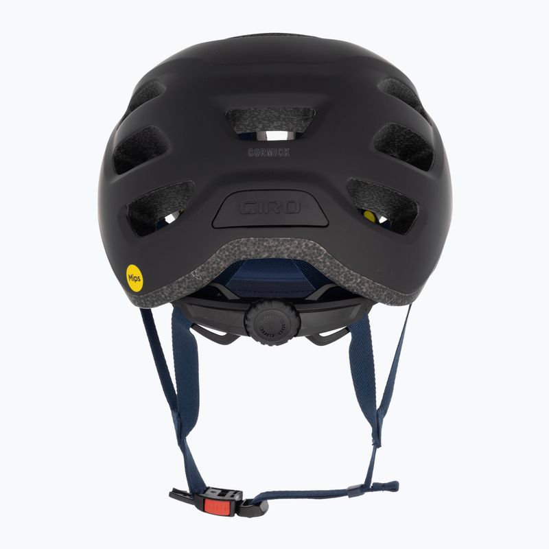 kerékpáros sisak Giro Cormick Integrated MIPS XL matte black/dark blue 3