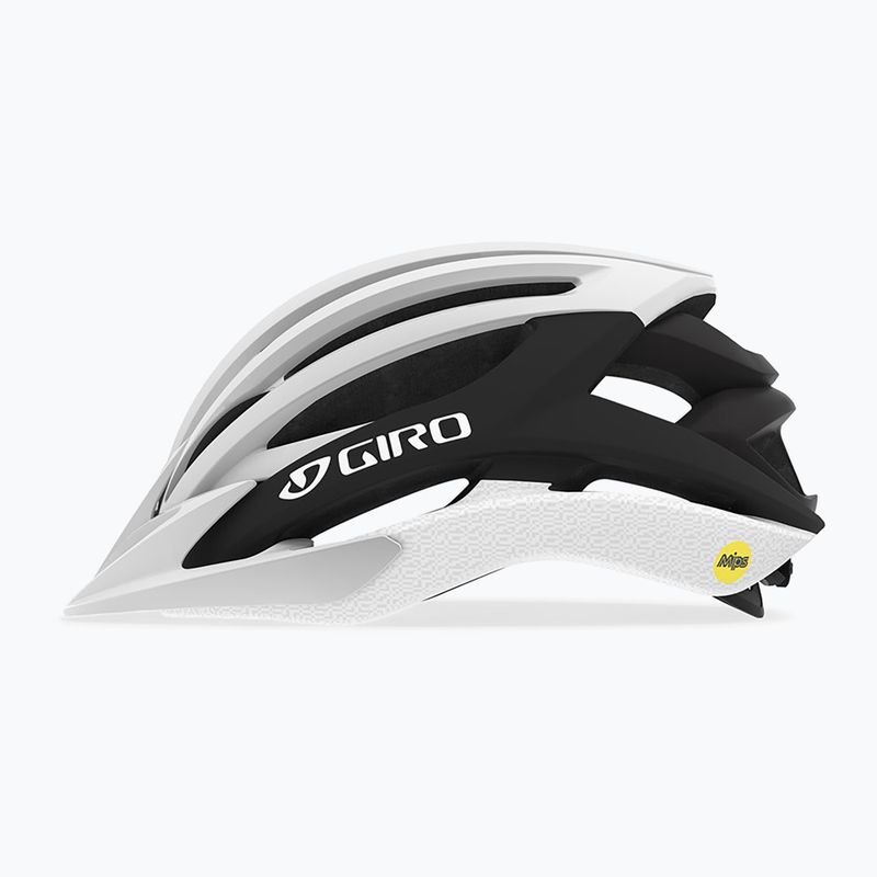 Kerékpáros sisak Giro Artex Integrated MIPS matte white/black 2