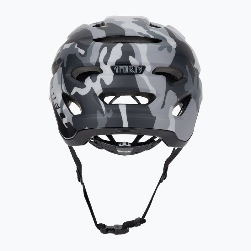 Kerékpáros sisak Bell 4Forty matt fényes fekete/camo 4