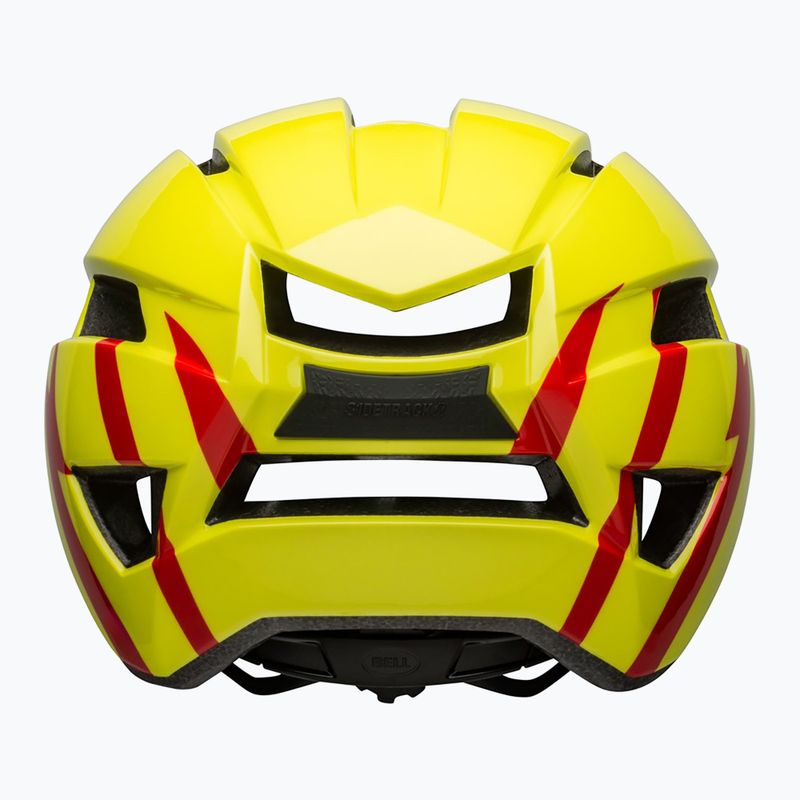 Bell Sidetrack II Jr gyermek biciklis sisak fényes hi-viz/piros 3