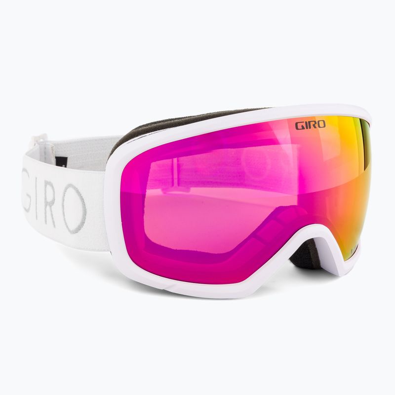 Női Síszemüveg Giro Millie white core light/vivid pink