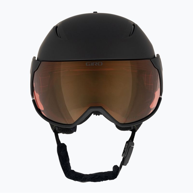 Női síbukósisak Giro Aria Spherical matt fekete / élénk koffer 2