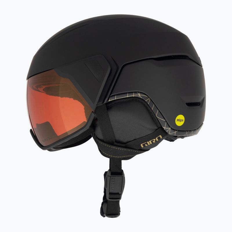 Női síbukósisak Giro Aria Spherical matt fekete / élénk koffer 5