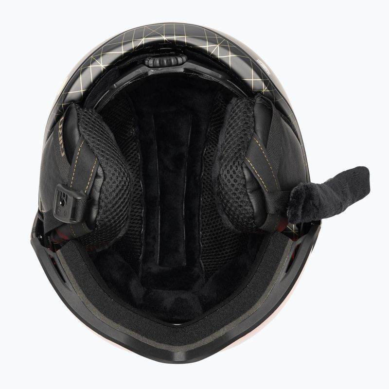 Női síbukósisak Giro Aria Spherical matt fekete / élénk koffer 6
