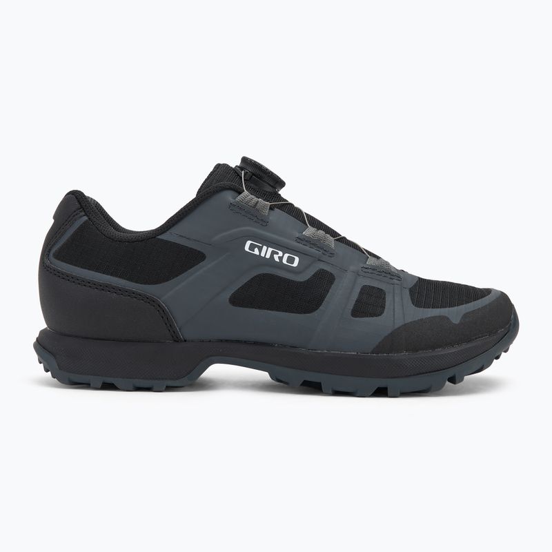 Kerékpáros cipő MTB férfi Giro Gauge Boa dark shadow/black 2