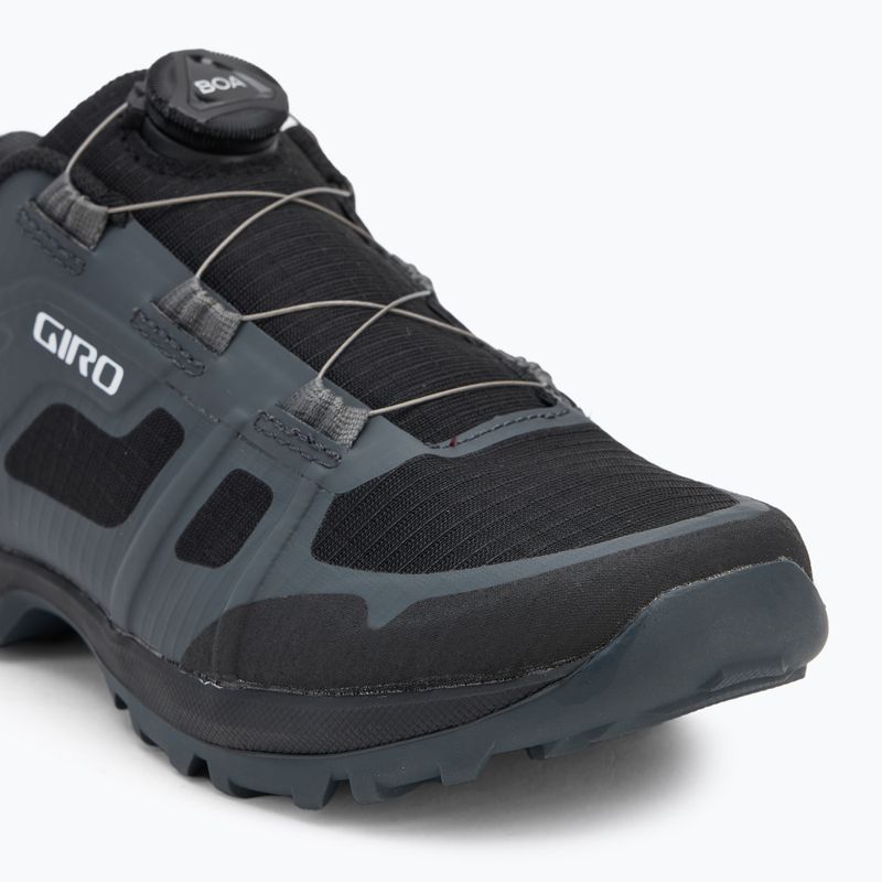 Kerékpáros cipő MTB férfi Giro Gauge Boa dark shadow/black 7