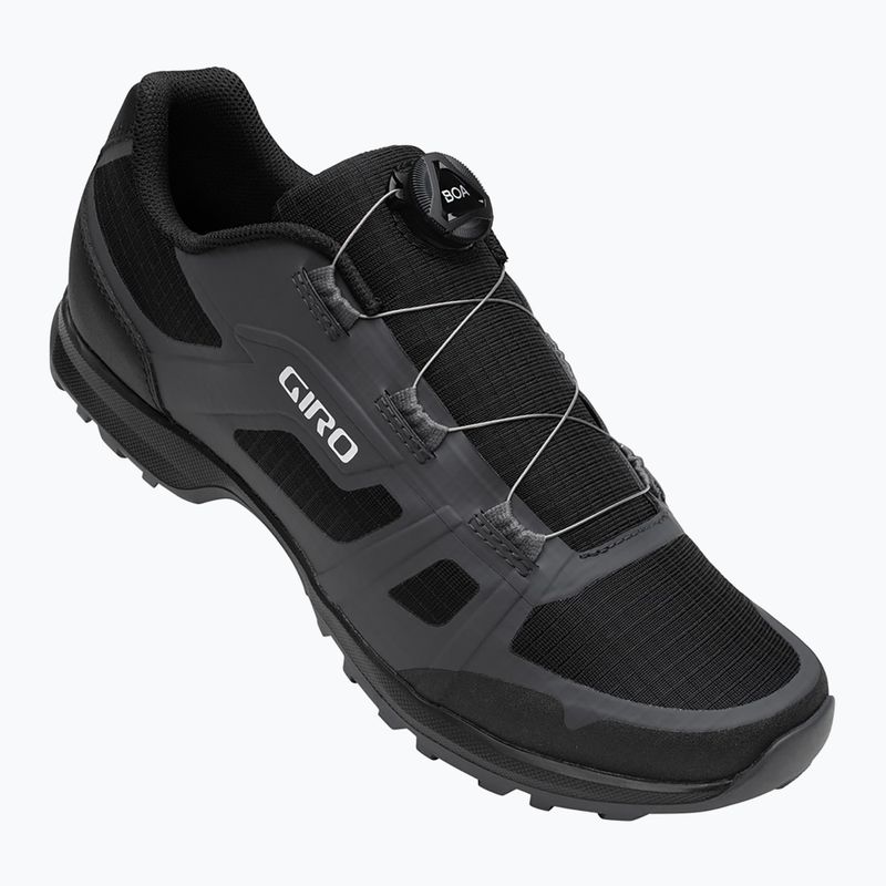 Kerékpáros cipő MTB férfi Giro Gauge Boa dark shadow/black 2