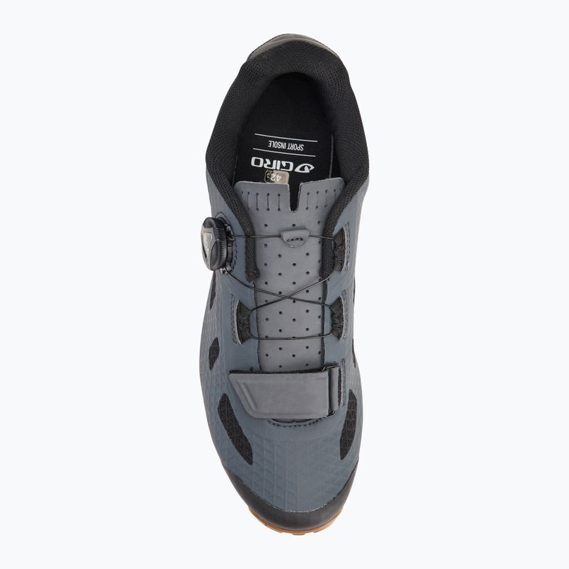 Kerékpáros cipő MTB férfi Giro Rincon dark shadow gum 5
