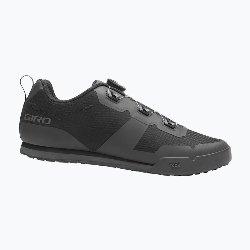 Férfi kerékpáros platform cipő Giro Tracker Boa black