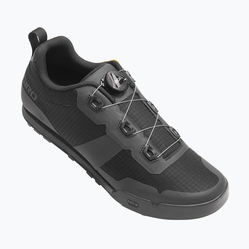 Férfi kerékpáros platform cipő Giro Tracker Boa black 2